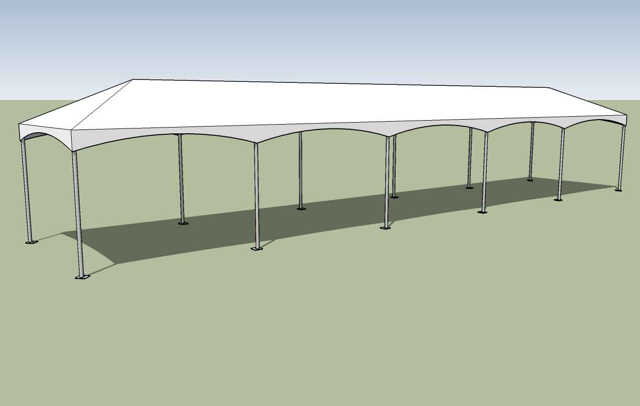 10x50 party tent